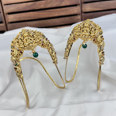 Traditional Lakshmi Design Bridal Vanki Armlets JH7914