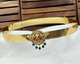 Classic Lakshmi Nakash Hip Belt Antique Gold Temple Vaddanam JH7920