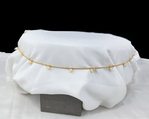 Elegant Antique Gold Finish Traditional Hip Chain JH7953