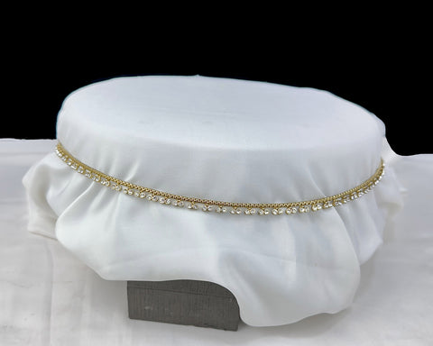 Elegant Antique Gold Finish Traditional Hip Chain JH7954
