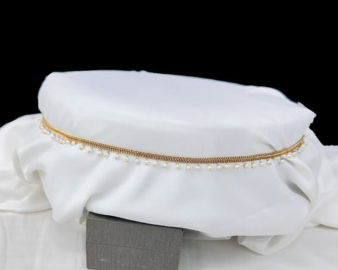 Elegant Antique Gold Finish Traditional Hip Chain JH7957