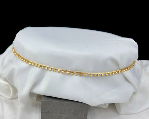 Elegant Antique Gold Finish Traditional Hip Chain JH7959