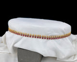 Elegant Antique Gold Finish Traditional Hip Chain