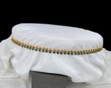 Elegant Antique Gold Finish Traditional Hip Chain