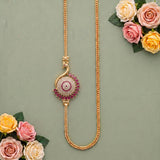 Pearl Accent MOP Chain with Micro Plated Shine JH8253