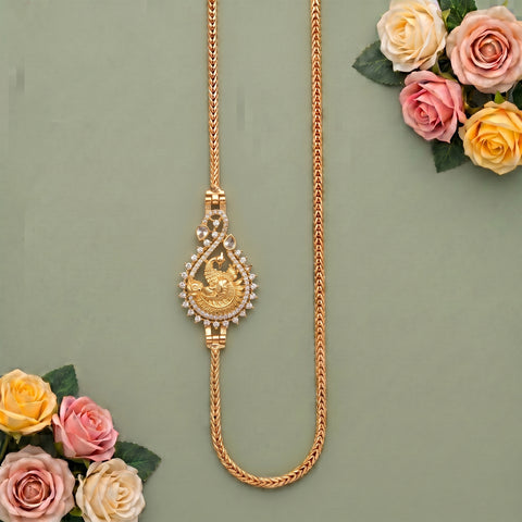 Pearl Accent MOP Chain with Micro Plated Shine JH8256