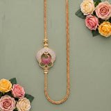 Pearl Accent MOP Chain with Micro Plated Shine JH8265