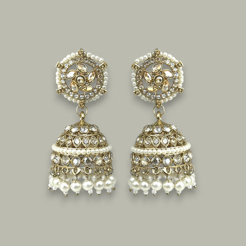 Heritage Sparkle Antique Designer Earrings JH8269