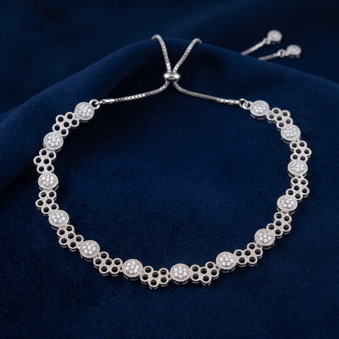 Trendy Crystal Necklace for Teenage Girls JH8340