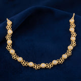Trendy Crystal Necklace for Teenage Girls JH8340