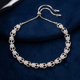 Trendy Crystal Necklace for Teenage Girls JH8341