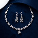 Trendy Crystal Necklace for Teenage Girls JH8343