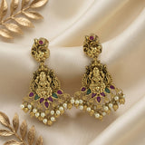 Beautiful Gold Plated With AD Stone Premium Earrings JH8376