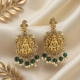 Beautiful Gold Plated With AD Stone Premium Earrings JH8377