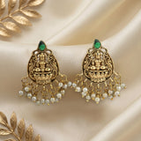 Beautiful Gold Plated With AD Stone Premium Earrings JH8380