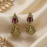 Beautiful Gold Plated With AD Stone Premium Earrings JH8381