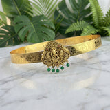 Classic Lakshmi Nakash Hip Belt Antique Gold Temple Vaddanam JH8396