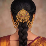 Traditional Choti Jadai Billai With Mattal JH8495
