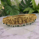 Divine Lakshmi Temple Hip Belt Antique Gold Bridal Vaddanam JH8497