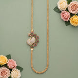 Elegant Traditional Mugappu Long Chain Micro Gold Plated JH8513