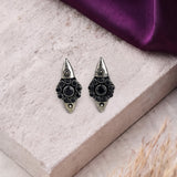 Oxidised Black Metal  Ear Stud Traditional and Trendy Design JH8620