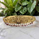 Exquisite Gold Plated Traditional Temple Hip Belt Vaddanam-Oddiyanam JH8627