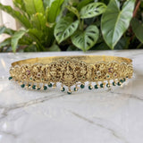 Exquisite Gold Plated Traditional Temple Hip Belt Vaddanam-Oddiyanam JH8630
