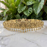 Exquisite Gold Plated Traditional Temple Hip Belt Vaddanam-Oddiyanam JH8632