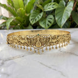 Exquisite Gold Plated Traditional Temple Hip Belt Vaddanam-Oddiyanam JH8633