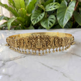 Exquisite Gold Plated Traditional Temple Hip Belt Vaddanam-Oddiyanam JH8638