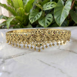 Exquisite Gold Plated Traditional Temple Hip Belt Vaddanam-Oddiyanam JH8639