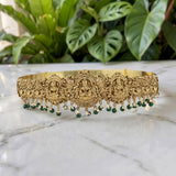Exquisite Gold Plated Traditional Temple Hip Belt Vaddanam-Oddiyanam JH8642