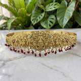 Exquisite Gold Plated Traditional Temple Hip Belt Vaddanam-Oddiyanam JH8643