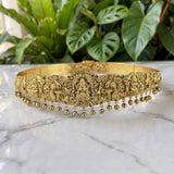Exquisite Gold Plated Traditional Temple Hip Belt Vaddanam-Oddiyanam JH8644