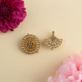Traditional Gold Plated Surya Chandra Hair Pins JH8646