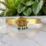 Traditional Gold Plated With Temple Motif Kids Hip Belt JH8689