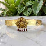 Traditional Gold Plated With Temple Motif Kids Hip Belt JH8689