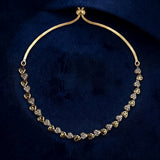 Shine with effortless elegance in this Trendy American Diamond Necklace, designed especially for teenage girls and young women who love modern, minimal jewelry. Crafted with a premium silver-plated finish and sparkling American Diamond (CZ) stones, this necklace features a delicate floral-inspired pattern that adds just the right amount of sparkle to your everyday style.