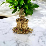 Traditional And Elegant Brass Kumkum Box JH8703