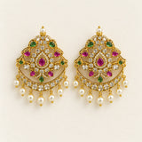 Trendy Gold Finish Premium Quality Earrings JH8788