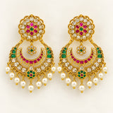 Trendy Gold Finish Premium Quality Earrings JH8789