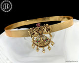 Elegant Gold Plated South Indian Traditional Hip Belt JH977