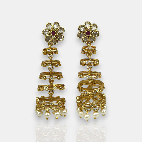 Premium Quality Antique Jhumka Earrings JH7457