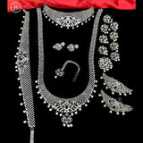 Premium Ad Stone Traditional Bridal Set Jewelry