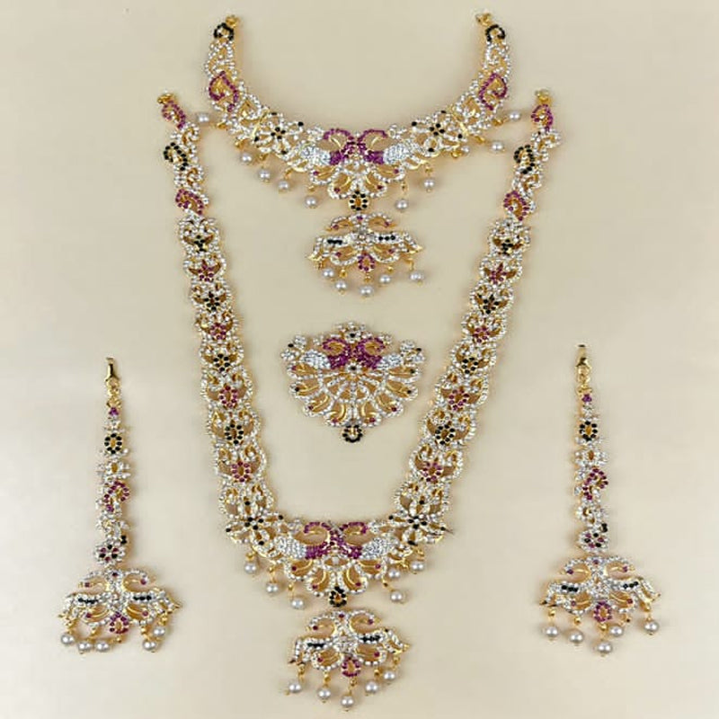 Sterling Silver Bridal Jewelry CZ Teardrop Necklace Earrings Bracelets –  Bling Jewelry