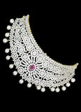 Premium AD Stone Bridal Jewellery Set JH1194