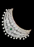Premium AD Stone Bridal Jewellery Set JH1195