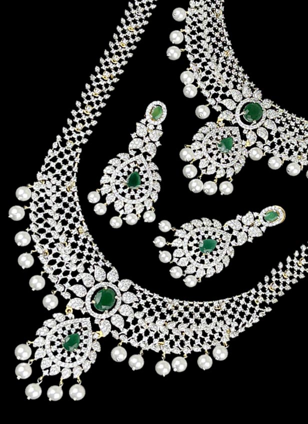 Ad stone bridal hotsell set with price