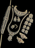 Premium AD Stone Bridal Jewellery Set JH1198
