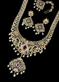 Premium AD Stone Bridal Jewellery Set JH1202